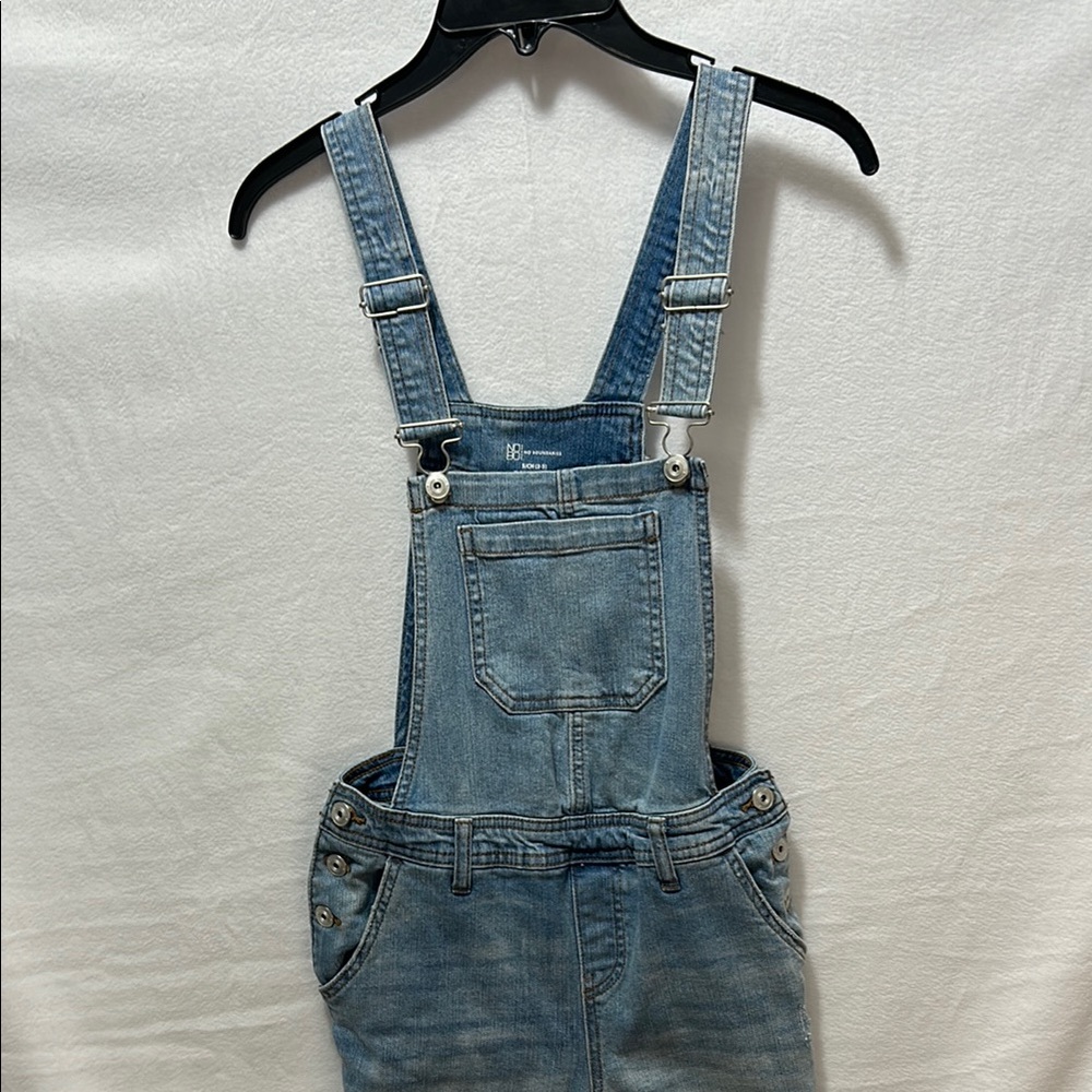 No Boundaries Light Blue Women's Jeans Overalls